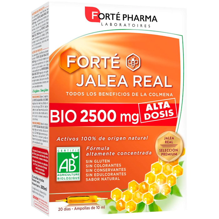 Forté Pharma Pappa Reale Bio 2500mg 20 Fiale 