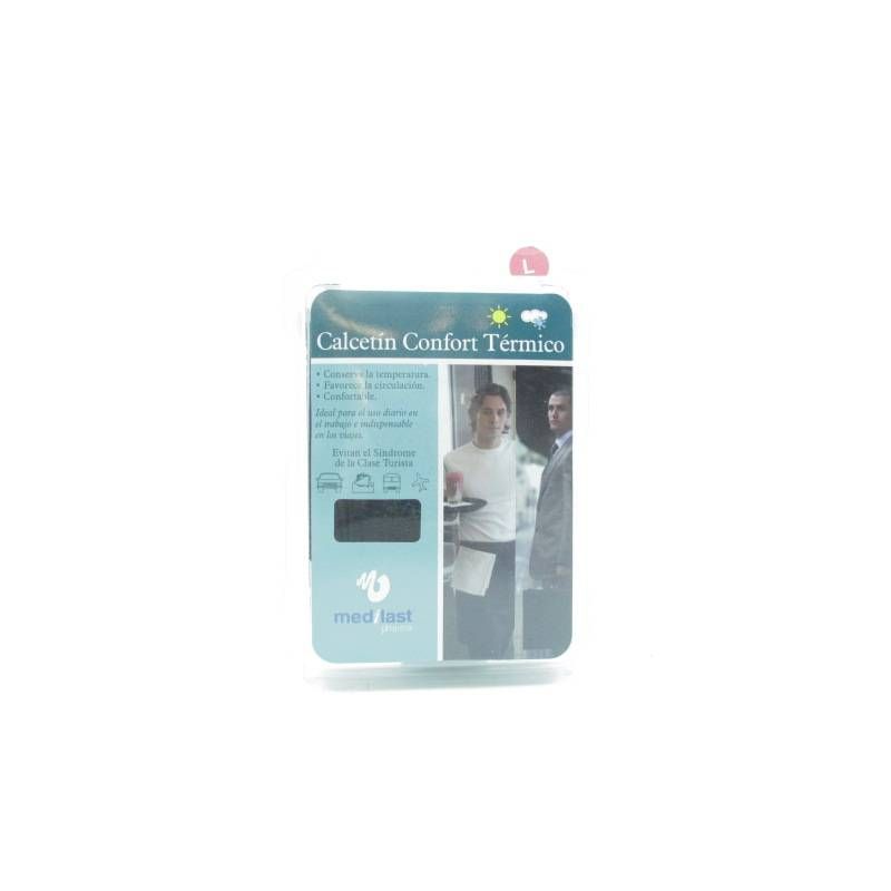 Medilast Calzino Comfort Nero T/Extra Grande