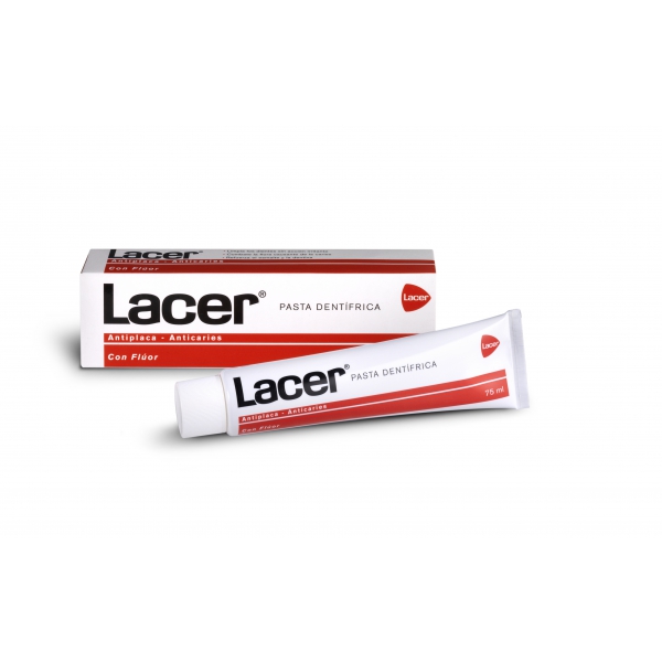 Lacer Pasta Dentífrica Antiplaca - Anticaries Con Flúor 75ml