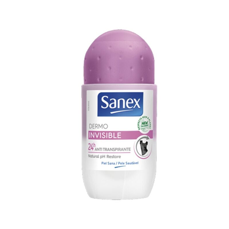 Sanex Desodorante Rollon 50 Invisible