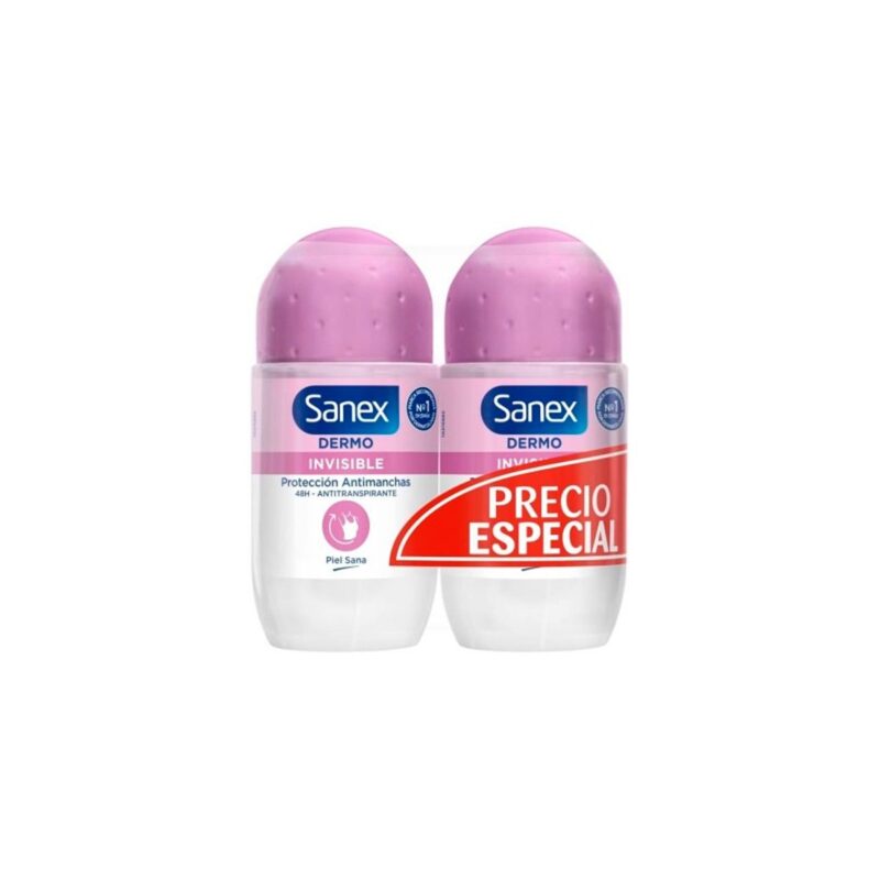 Des Sanex Invisible Roll Duplo